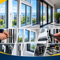 «نصب و رگلاژ درب و پنجره UPVC و آلومینیومی»
