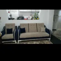 مبل ۷ نفره  و بوفه|مبلمان خانگی و میز عسلی|منجیل, |دیوار