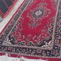 ۲ تخته فرش کناره ماشینی در حد نو|فرش|میانه, |دیوار