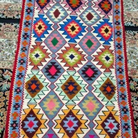 سجاده زیبا خوش رنگ|گلیم، جاجیم، گبه|سنندج, |دیوار