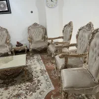 مبل ۹نفره استیل منبت کاری پرکار