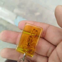 سر تسبیح و آویز کهربا