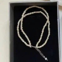 دستبند مروارید اصل مدل مینیمال طبیعی