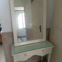 میز آینه سفید