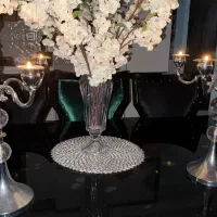 یک جفت شمعدان ۵شاخه فلزی|صنایع دستی و سایر لوازم تزئینی|الیگودرز, |دیوار