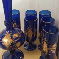 ظروف آنتیک نو قدیمی طلاکوب