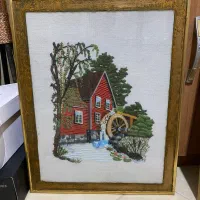 ۲ عدد تابلو گلدوزی مدرن|تابلو، نقاشی، عکس|تهران, شهرک پاسداران|دیوار