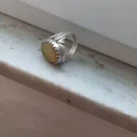 انگشتر عقیق نقره ۱۳ ونیم گرم|جواهرات|اردبیل, |دیوار