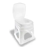 توالت فرنگی پلاستیکی دور باز نوید