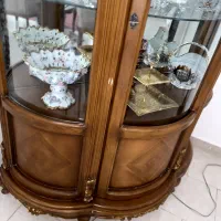 ویترین سه‌طبقه چوب راش