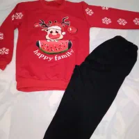 بلوز شلوار یلدایی پیراهن دخترانه ۲ سال