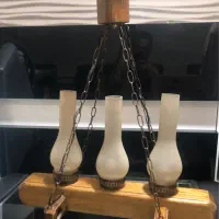 لوستر چوبی شیک پینترستی و دکوراتیو