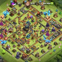 اکانت کلش آف کلنز لول 142 تان هال 17