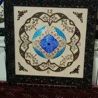 ساعت مسی جذاب|ساعت|مشهد, راه آهن|دیوار