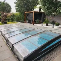 سایبان متحرک استخر|مصالح و تجهیزات ساختمان|کرج, بازار آهن|دیوار