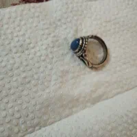 انگشتر نقره نگین آبی|جواهرات|فردیس, شهرک وحدت|دیوار