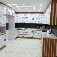 کابینت اماده های گلس تحویل فوری