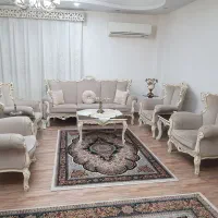 مبلمان ۷ نفره کاملا سالم با میز و دو عسلی