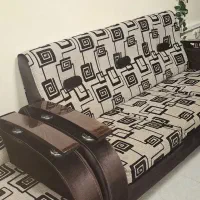 مبل ۷ نفره طرح ورساچه با میز جلو مبلی و ۳ عسلی