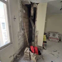 گچکار.گچ کار گچکاری گچ کاری لکه گیری رفع نم|خدمات پیشه و مهارت|تهران, صادقیه|دیوار