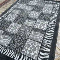 گلیم فرش طوسی ۶ متری