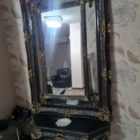 آینه کنسول تمیز و سالم و مرتب مناسب پذیرایی|بوفه، ویترین، کنسول|تهران, شهرک چیتگر|دیوار