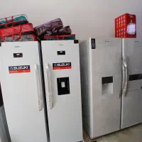 یخچال دوقلو بوش اصل آلمان پشت پلمپ تیتانیومی