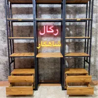 قفسه کتاب و میز تحریر بستی(رگال)