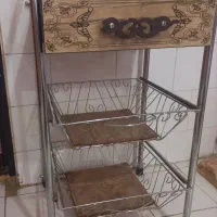 جای سیب زمینی پیازدوطبقه ویک کشو استیل