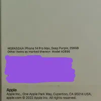 آیفون 14 پرومکس  رجیستر شده و آکبند|موبایل|تهران, قبا|دیوار