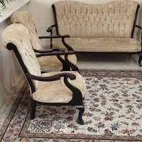 مبل چوب راش7نفره|مبلمان خانگی و میز عسلی|تهران, منیریه|دیوار