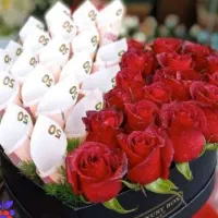گل های باکسیو دسته گلی|گل مصنوعی|الشتر, |دیوار