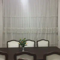 پرده توری خامه دوزی