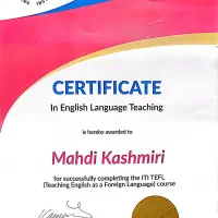 مدرس رسمی آیلتس و مکالمه زبان انگلیسی