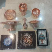 ظروف مسی و دکوری