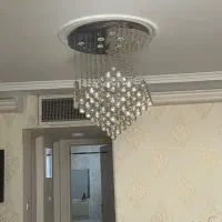 لوستر سقفی ریسه ای مکعب|لوستر و چراغ آویز|تهران, افسریه جنوبی|دیوار