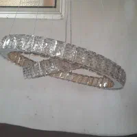 لوستر کریستالی مدرن|لوستر و چراغ آویز|کوچصفهان, |دیوار