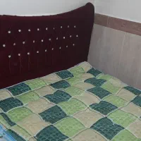 تخت خاب ۲نفره همراه باتشک|تخت و سرویس خواب|شاهین‌شهر, گزبرخوار|دیوار