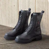 نیم بوت چرمی زنانه