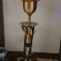 قلیان یخدان دار موسو طلایی