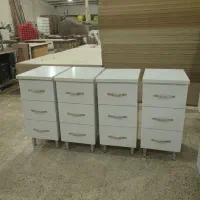 کابینت آماده 3 کشویی تکی با ریل ساچمه ای|مصالح و تجهیزات ساختمان|تهران, شکوفه (عبدل آباد)|دیوار