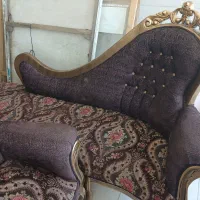 مبل نه نفره استیل در حد نو|مبلمان خانگی و میز عسلی|لنجان, |دیوار