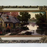 2عدد تابلو فرشی|تابلو فرش|کرج, کمال‌شهر|دیوار