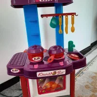 فروش اشپزخونه اسباب بازی درحدنو وتمیز