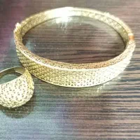 فروش دستبند قفلی و انگشتر ست