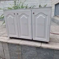 کابیت سه درب آهنی در حد نو