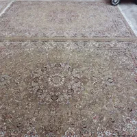 چهارتخته فرش ۶متری با ۶ عدد پشتی در حد نو