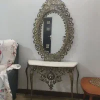 آینه ومیز طرح برنج|آینه|بهارستان, |دیوار