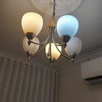 ۴ عدد لوستر ۱ عدد ۵ شاخه ـ ۳ عدد ۳ شاخه و تک شاخه