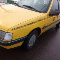تاکسی پژو ۴۰۵ دوگانه کار خانه با ۲۵۰ لیتر بنزین
